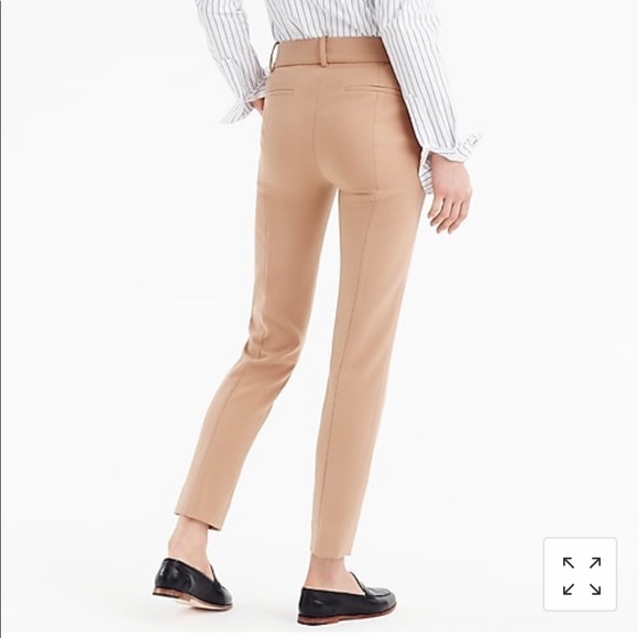 J. Crew Cameron slim crop pant G8547 Pink - Picture 5 of 6